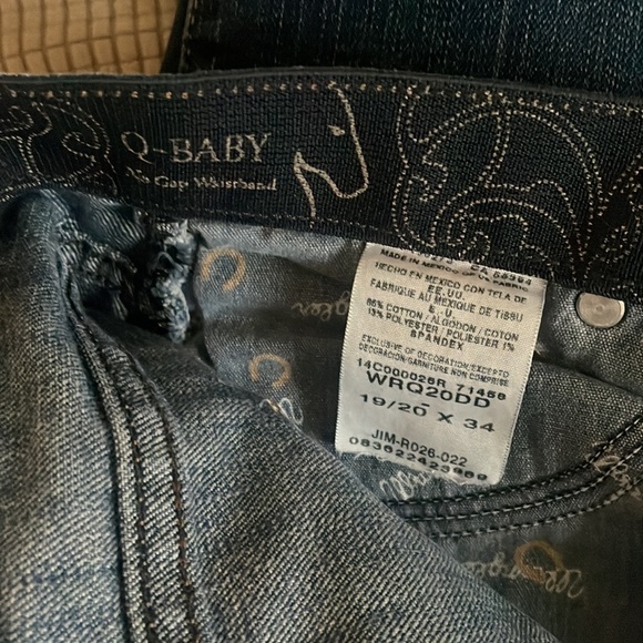 2 pair of Wrangler Qbaby jeans - Picture 3 of 4
